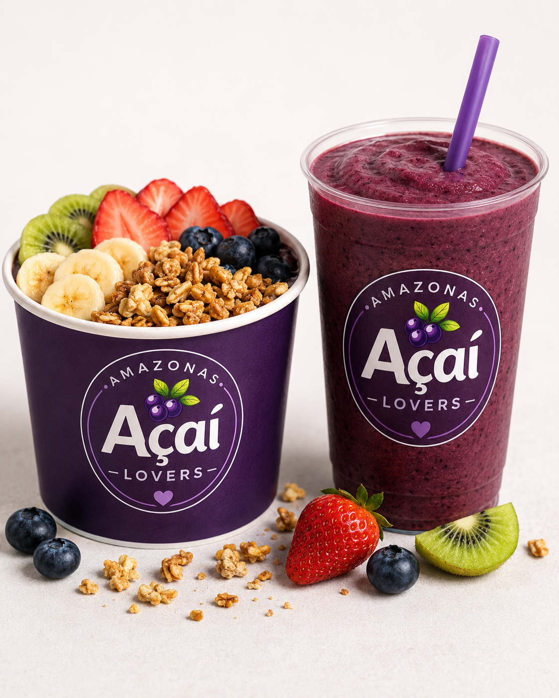 Açaí Lovers bowl y smoothie premium